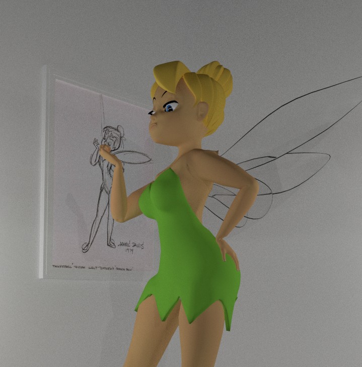 Tinkerina, Tinkerbell model preview image 2